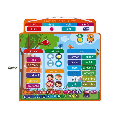 Acheter Agenda Magnétique Une Belle Journée Janod État correct - 34,02 € Agenda Magnétique Une Belle Journée Janod État correct - reconditionné disponible sur Fnac