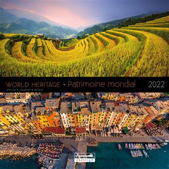 Calendrier Pictura 2022 Patrimoine mondial 30 x 30 cm