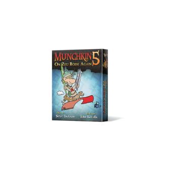 Jeu de cartes Munchkin 5 On Zeu Rôde Again Asmodée