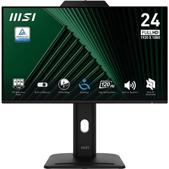 Écran PC MSI Pro MP242PMG 24" 120 Hz Full HD Noir - 1