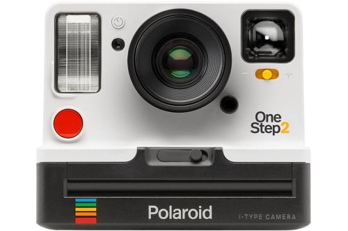 Appareil Photo Instantané Polaroid Originals One Step 2 Blanc avec Viseur Reconditionné