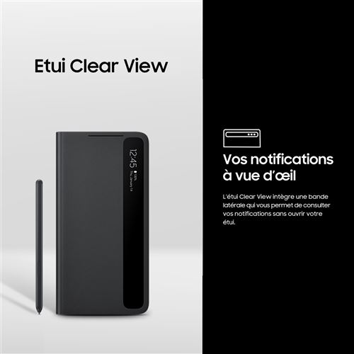 Phone Case Clear View Cover S21 Phone Case Samsung Clear View