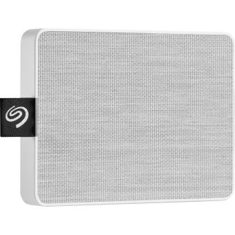 Disque SSD Externe Seagate One Touch 500 Go Blanc