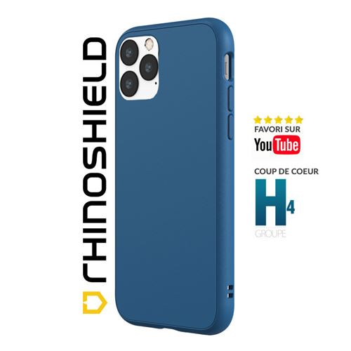 Coque Solid Suit Rhinoshield Bleu pour iPhone 13 Pro Max