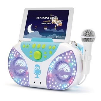 Jouet musical Singing Machine Karaoké Boombox Bluetooth avec micro