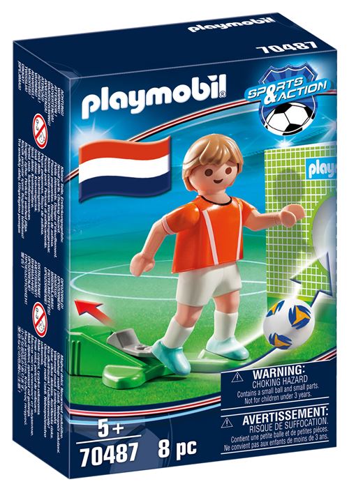 Playmobil Sports & Action 70487 Joueur Néerlandais
