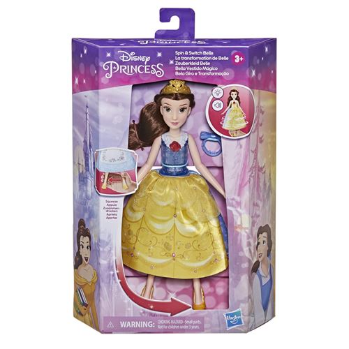 Poupée Disney Princesses Belle et ses tenues 27 cm