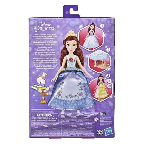Pack de 2 Disney Princess Bandeaux Violet Nœud & BRILLANT OR ~ Belle & Raiponce 
