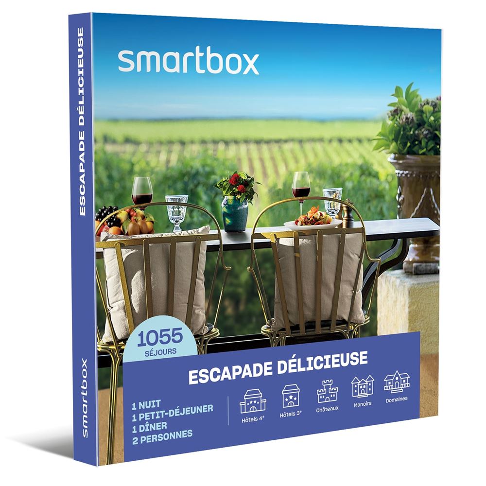 Coffret Cadeau SmartBox Escapade Délicieuse - Coffret Cadeau - Achat ...