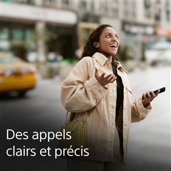 Ecouteurs sans fil à réduction du bruit Sony LinkBuds S WF-LS900N Noir