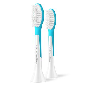 Philips Sonicare for Kids - tetes de brosse a dents de rechange d''origine pour enfants a partir de 7 ans, lot de 2, HX6042/90