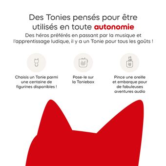 tonies Figurine Petit Ours Brun 2 - Personnage avec chansons pour conteuse Toniebox, chansons pour Enfants 3 Ans et Plus - boîte à Musique Vendue séparément