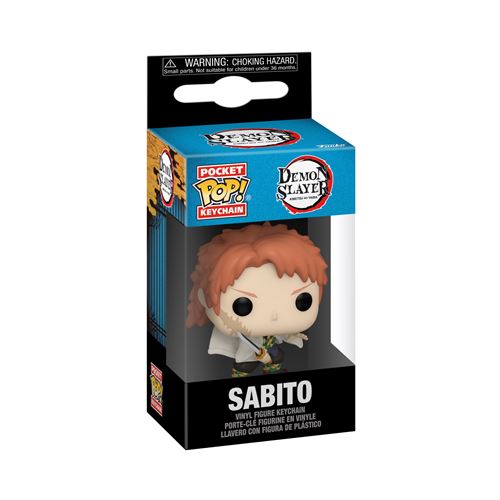 Figurine Funko Pop Keychain porte clé Demon Slayer Sabito No Mask