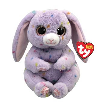 Peluche TY Beanie Bellies Small Hyacinth Le Lapin Violet