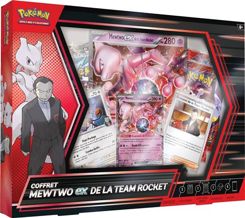 Pokémon 🇫🇷 Coffret de la Team Rocket| Mewtwo EX Rivalité Destiné [Scellé] B - Image 5