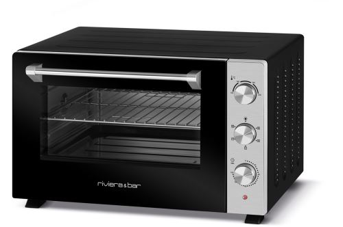 Four compact posable Riviera et Bar QFR460 1800 W Noir et Argent