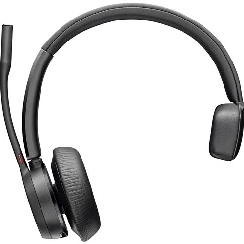 Micro-casque avec et sans fil Poly Voyager 4310-M UC Bluetooth Noir + câble USB-A vers USB-C + dongle BT700