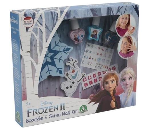 Maquillage Disney Frozen La Reine des Neiges 2 Nail Kit Sparkle et Shine