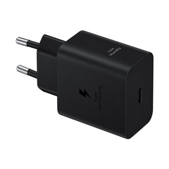 Chargeur secteur sans câble Samsung 45 W typeC GaN Noir