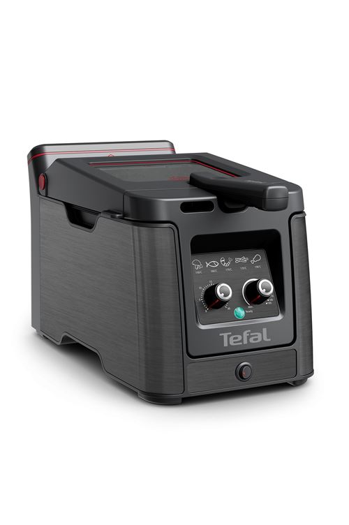 Friteuse Tefal Clear Duo Fr6008 2000 W Noir