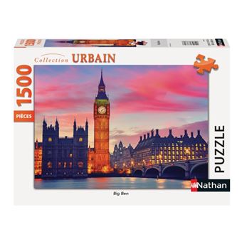 Puzzle 1500 pièces Nathan Urbain Big Ben