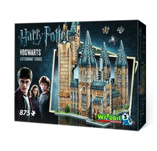 Puzzle 3D 875 pièces Harry Potter Poudlard La Tour d’Astronomie Wrebbit