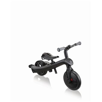 Tricycle Globber Explorer 4 en 1 Deluxe Play Noir et Gris