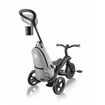 Tricycle Globber Explorer 4 en 1 Deluxe Play Noir et Gris