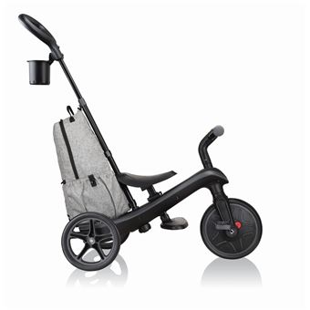 Tricycle Globber Explorer 4 en 1 Deluxe Play Noir et Gris