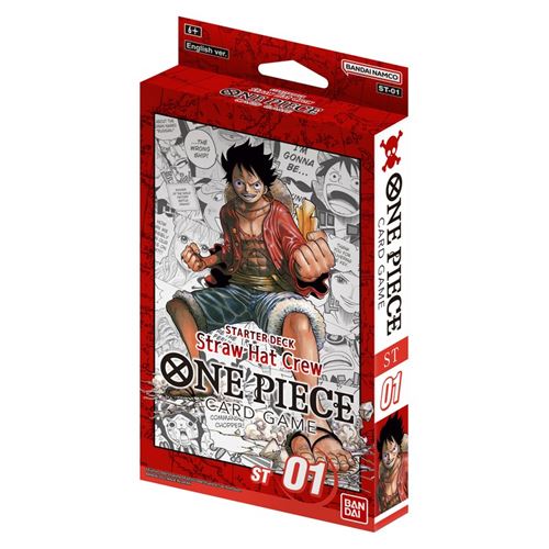 Carte à collectionner Bandai One Piece JCC Starter Deck Straw Hat Crew ST01  EN - Carte à collectionner - Achat & prix