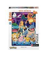 Puzzle 1500 pièces Nathan Pokémon néon