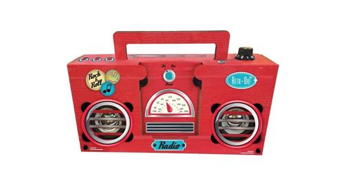 RETROH Haut-parleur en carton  Beatbox 