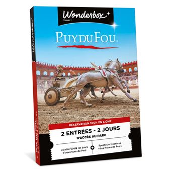 Coffret cadeau Wbx Connect Puy du Fou 2 Entrées 2 jours - 1