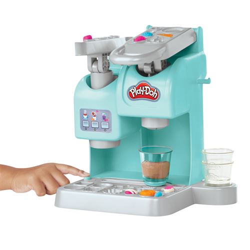 Jouet Play-Doh Kitchen Creations Mon Super café - 8 pots et 20 accessoires  –