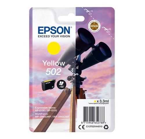 Cartouche d'encre Epson Jumelles jaune NAB