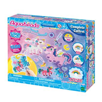 Kit créatif Aquabeads Les licornes féériques