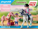 Playmobil Country 71259 Starter Pack Cavaliers et chevaux