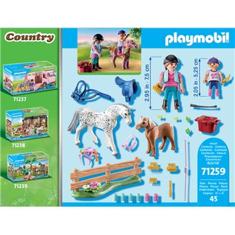 Playmobil Country 71259 Starter Pack Cavaliers et chevaux