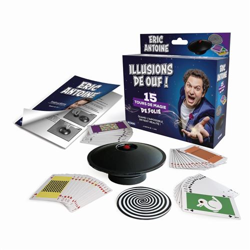 Coffret de magie Megagic Illusions de ouf ! Eric Antoine