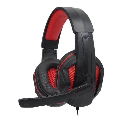 ALPHAOME CASQUE GAMING ROUGE  - RAPACE -