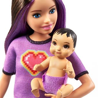 Poupée Barbie Coffret Skipper Baby-Sitter