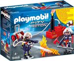Playmobil City Action 9468 Pompiers avec matériel d'incendie