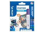 Set de 6 marqueurs Pilot Pen Pintor fun pointe moyenne