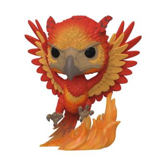 Figurine Funko POP Harry Potter Fawkes (Flocked) Exclusivité Fnac