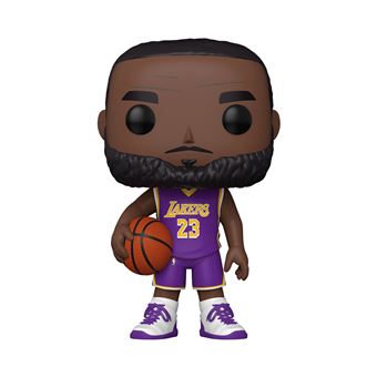 Figurine Funko Pop NBA Lakers 10" LeBron James Purple Jersey