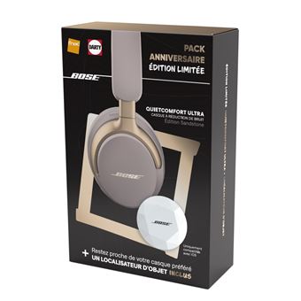 Pack Anniversaire Casque supra-aural sans fil Bose QuietComfort