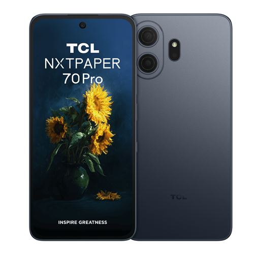 Tcl Bleu Stellaire Smartphone Nxtpaper 70 Pro 6.9" 5G Double Sim 512 Go