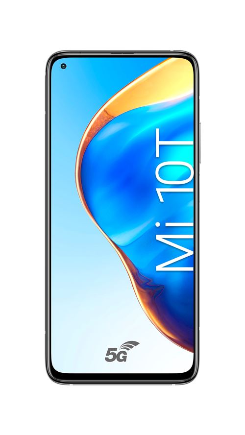 Smartphone Xiaomi Mi 10T 6.67 Double SIM 5G 128 Go Gris lunaire