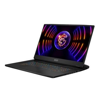 PC portable Msi Titan GT77HX 13VI-030FR 17,3" Intel Core i9-13980HX 64 Go RAM 2 To SSD Noir