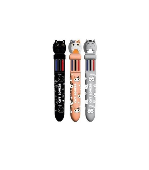 Stylo à bille Itotal Multicolors Meow